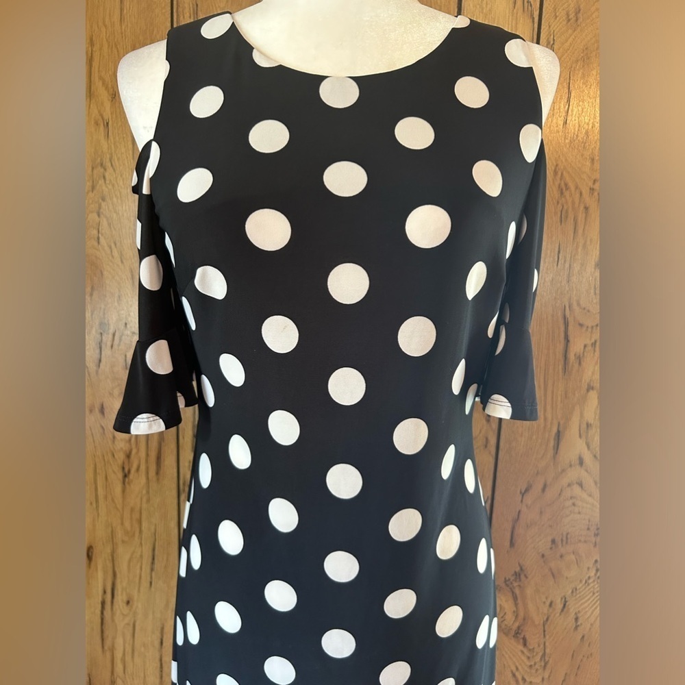 Tommy Hilfiger White Polka Dot Dress size 4 - Picture 11 of 16